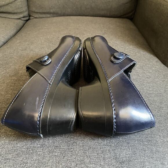 Dansko Professional Clog Shoes Leather Slip-On blue Womens Sz 41 - Picture 5 of 14